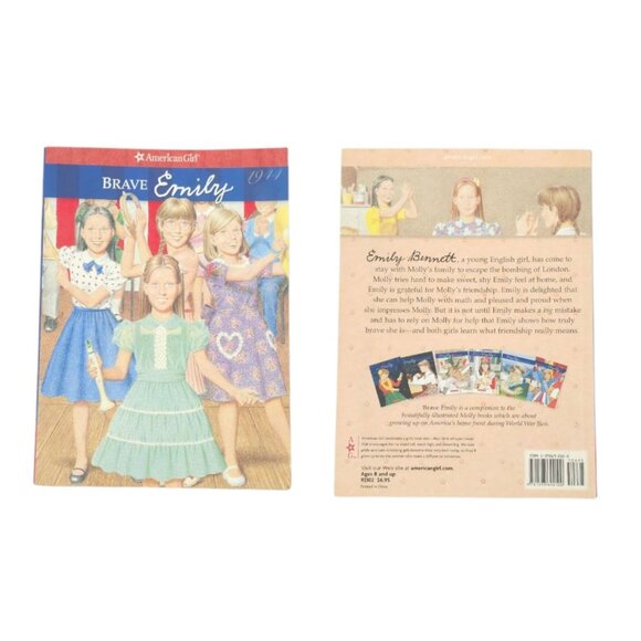 American Girl Really Truly Ruthie Meet Kit Brave Emily Paperback Book Lot Of 3 - Picture 5 of 8
